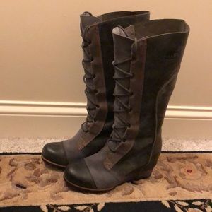 Sorel Cate the Great knee high wedge boots